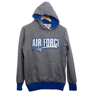 CI Sport Air Force Men's Size Medium Hoodie Gray Blue Pullover Hooded